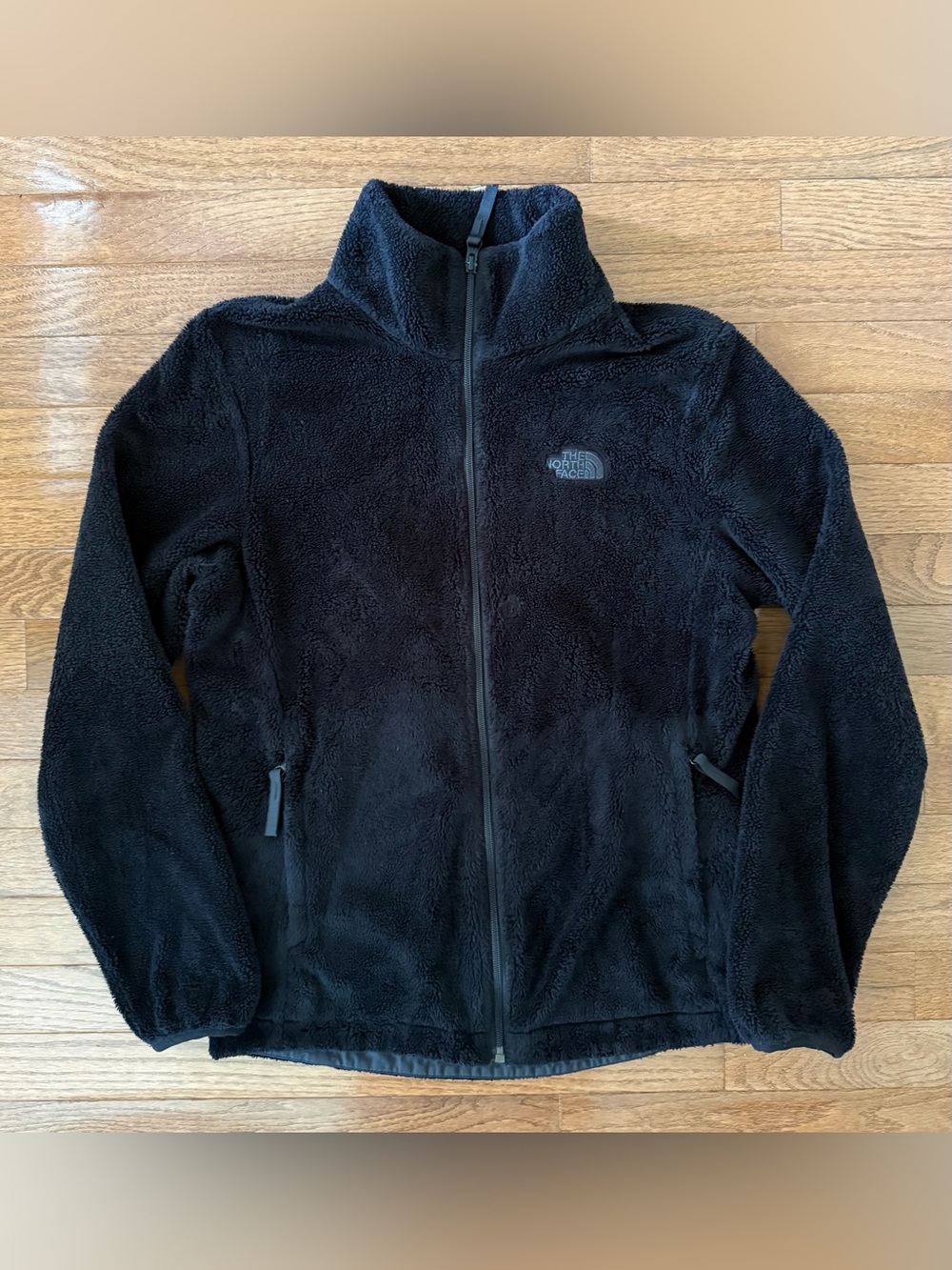 The North Face Women’s Black High-Pile Fleece Zip Jacket